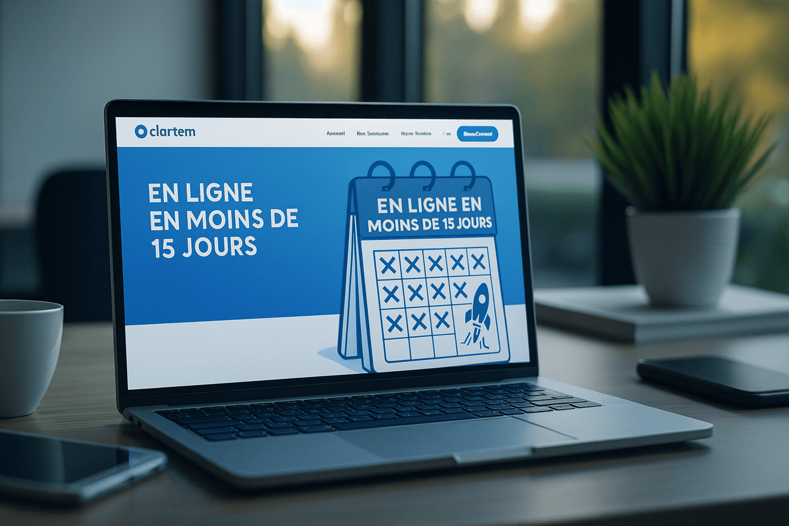 Site web professionnel clartem.com