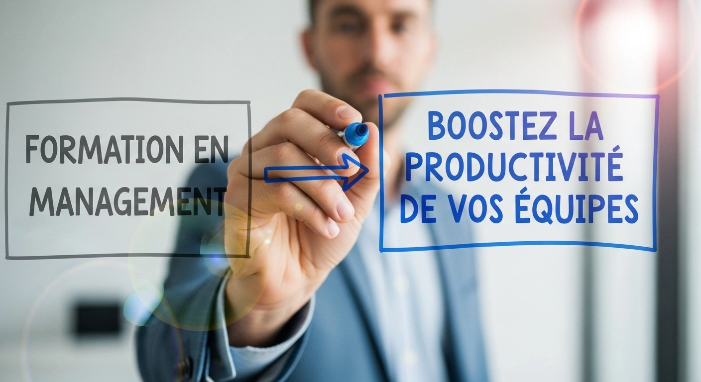 Schéma montrant la transformation d'un message marketing fade en une accroche percutante