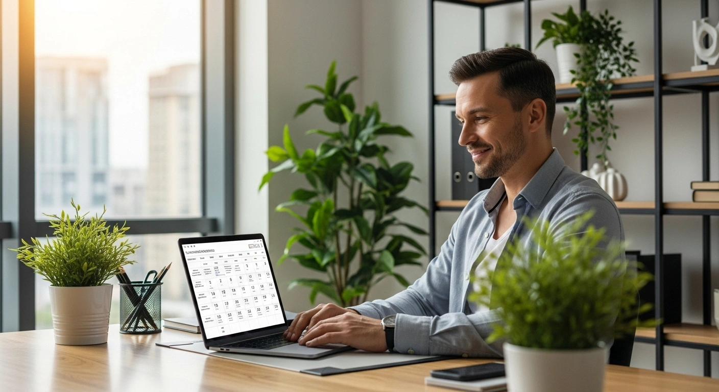 Graphique montrant une croissance stable, représentant la stabilité financière et la fidélisation client.