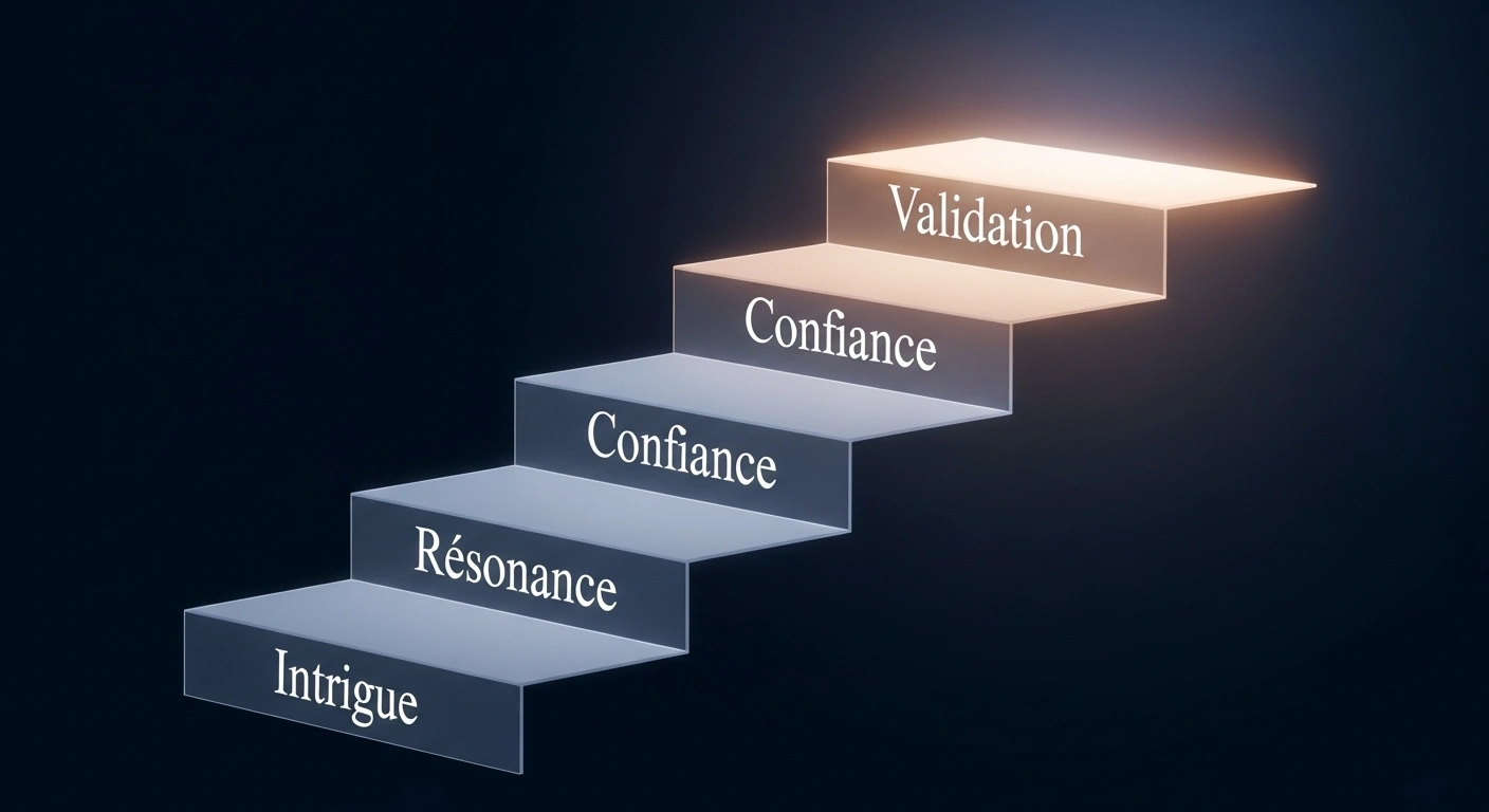 Illustration d'une molette de souris qui remplit une jauge de confiance